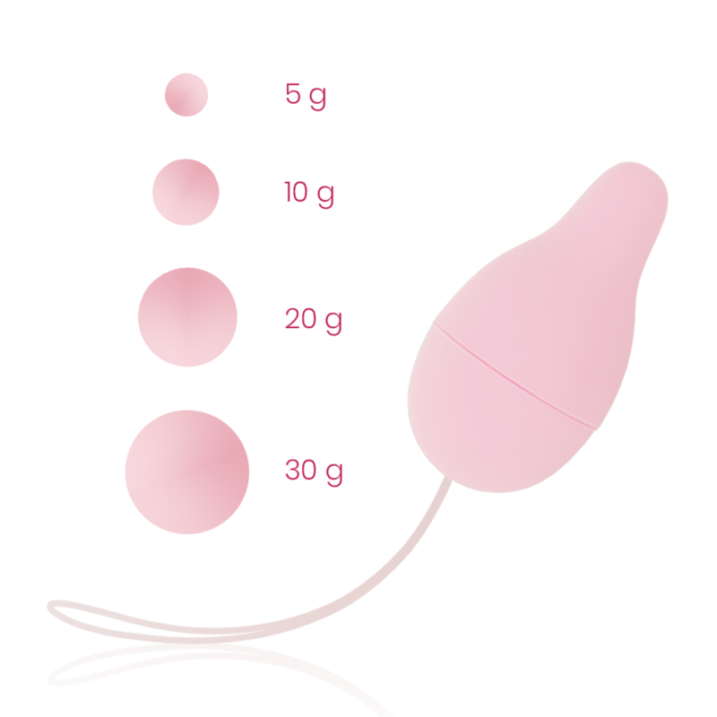 OHMAMA - SISTEMA DI PESO KEGEL PER SVILUPPATORE DEL PAVIMENTO PELVICO – Palle di base – foto 4