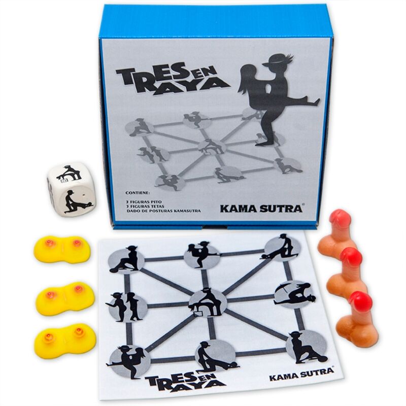 DIABLO PICANTE - KAMASUTRA TIC-TAC-TOE – Giochi da tavolo