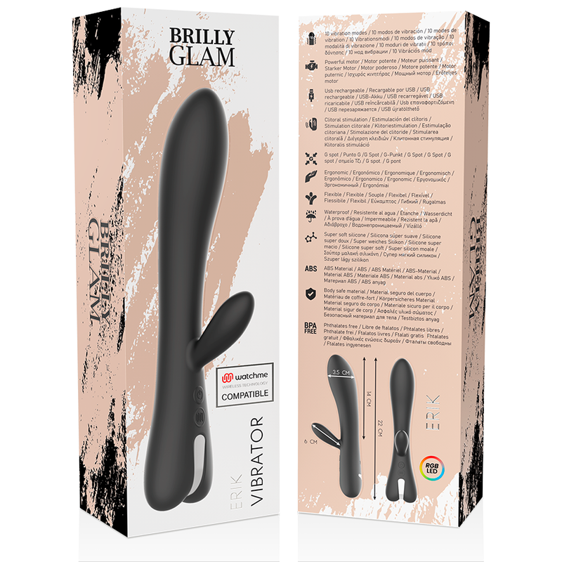 BRILLY GLAM - ERIK VIBRATORE + TELECOMANDO WATCHME – Telecomando – foto 11