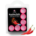 SECRETPLAY - SET 6 PALLINE BRASILIANE TRIPLO EFFETTO – Palle brasiliane
