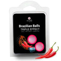 SECRETPLAY - SET 2 PALLINE BRASILIANE TRIPLO EFFETTO – Palle brasiliane