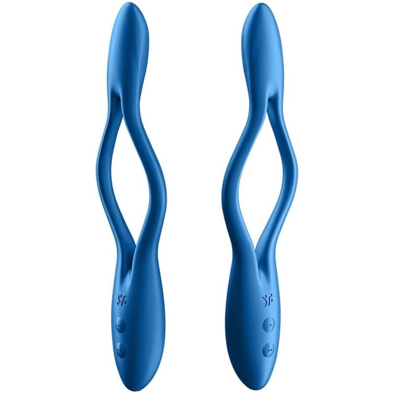 SATISFYER - GIOCO ELASTICO MULTI VIBRATORE BLU – Per il clitoride – foto 2