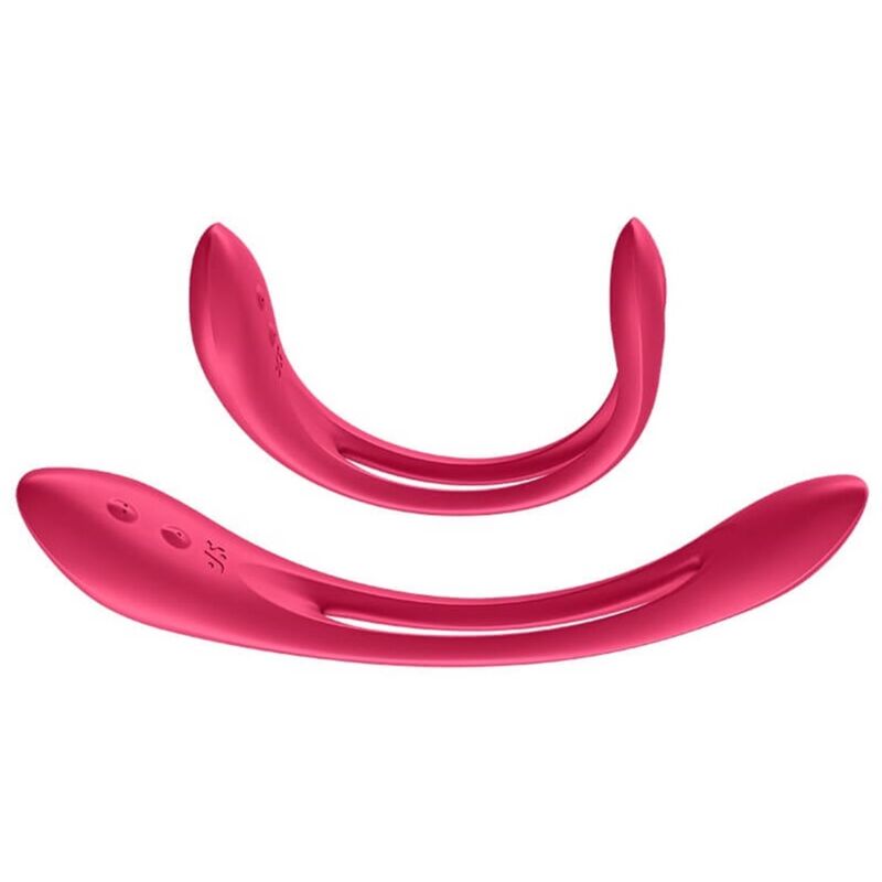 SATISFYER - MULTI VIBRATORE ELASTIC JOY ROSSO – Per il clitoride – foto 3