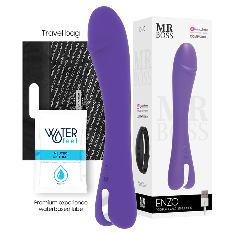 MR BOSS - ENZO VIBRATORE + TELECOMANDO WATCHME – Telecomando – foto 2