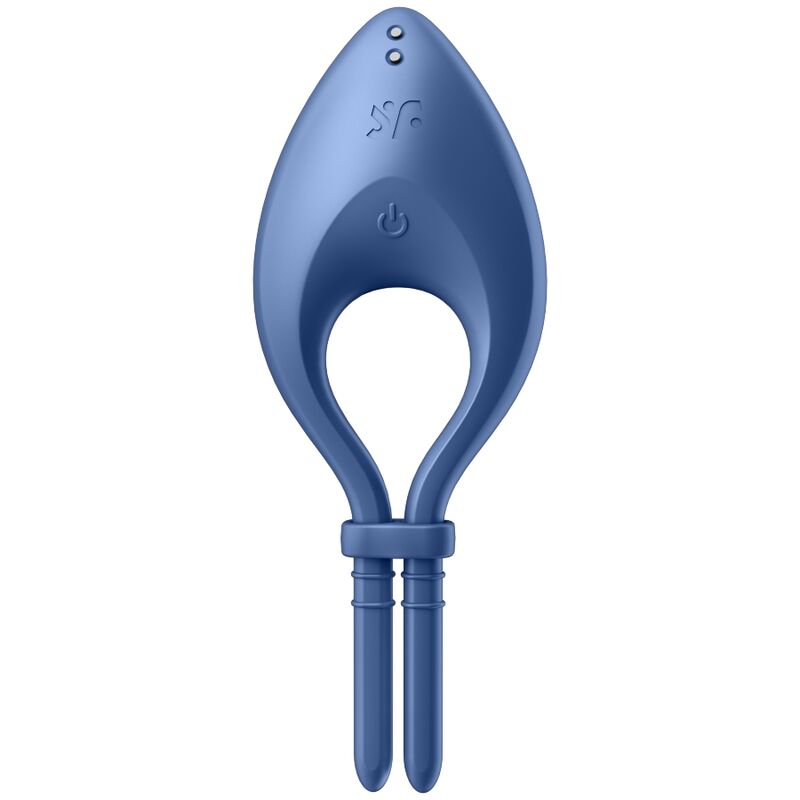 SATISFYER - APP VIBRATORE BULLSEYE RING BLU – Cockring con vibrazione – foto 2
