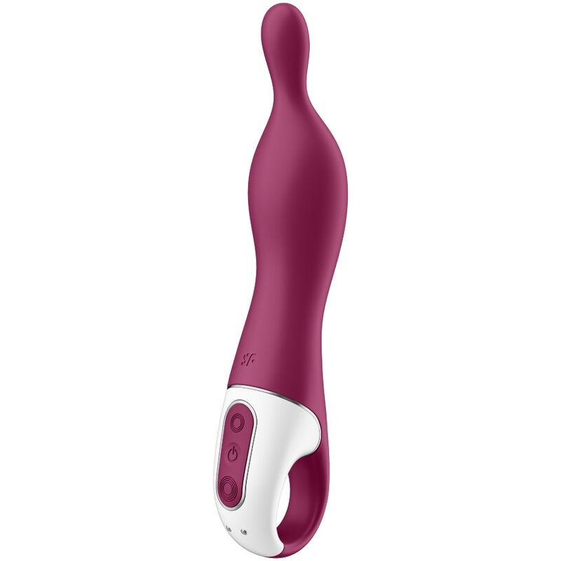 SATISFYER - VIBRATORE AMAZING 1 ASPOT BERRY – Rotatori vibranti