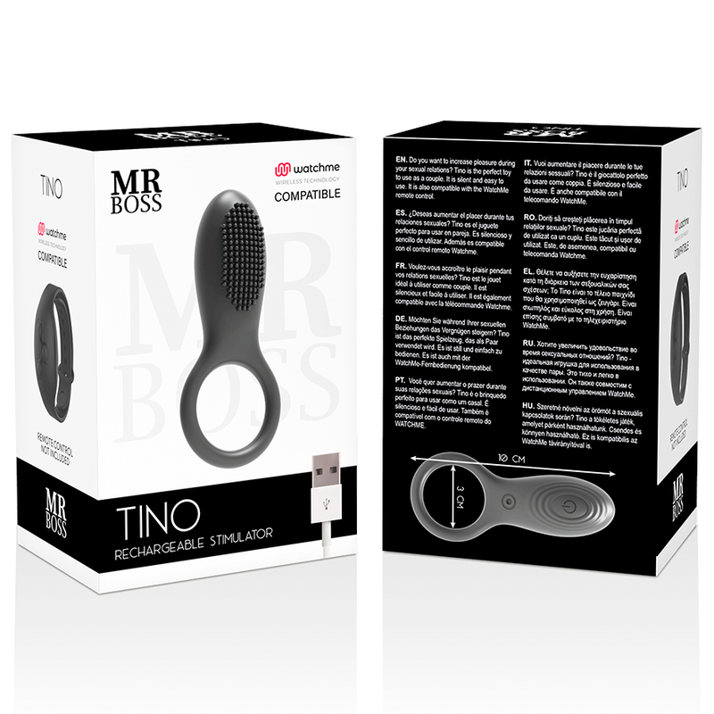 MR BOSS - TINO ANELLO STIMOLANTE + TELECOMANDO WATCHME – Telecomando – foto 10