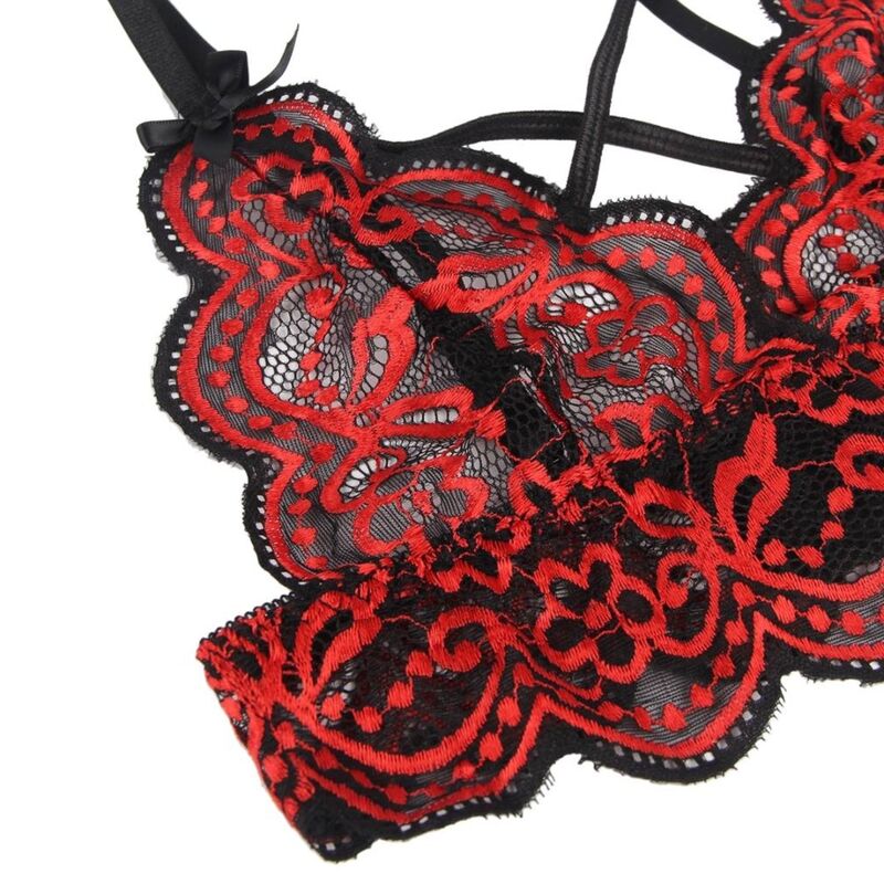 SUBBLIME - SET COMPLETO DUE PEZZI IN PIZZO E PANTALONE M/M – Reggiseno e slip – foto 4