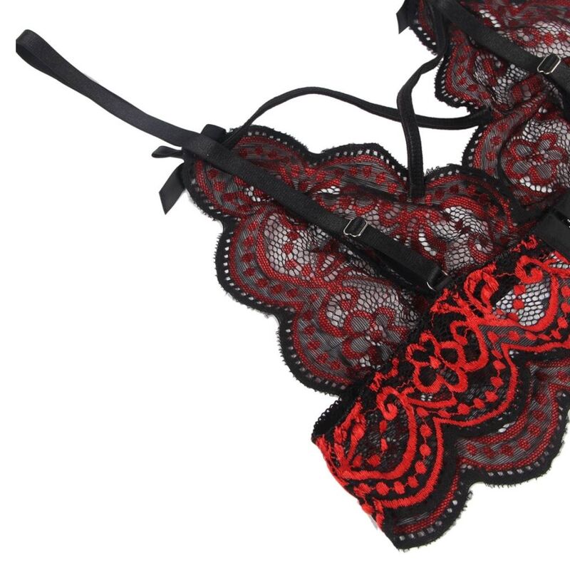 SUBBLIME - SET DUE PEZZI TOP IN PIZZO E MUTANDINE L/XL – Reggiseno e slip – foto 6