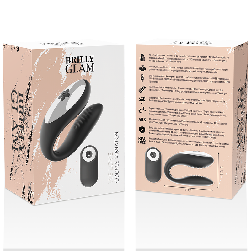 BRILLY GLAM - WE LOVE FOR PARTNERS TELECOMANDO NERO – Telecomando – foto 8