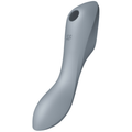 SATISFYER - VIBRATORE CURVY TRINITY 3 AIR PULSE GRIGIO – Stimolatore dell'aria nessuna vibrazione