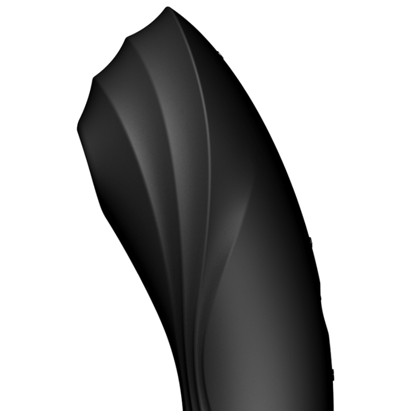 SATISFYER - VIBRATORE CURVY TRINITY 4 AIR PULSE NERO – Stimolatore dell'aria nessuna vibrazione – foto 2