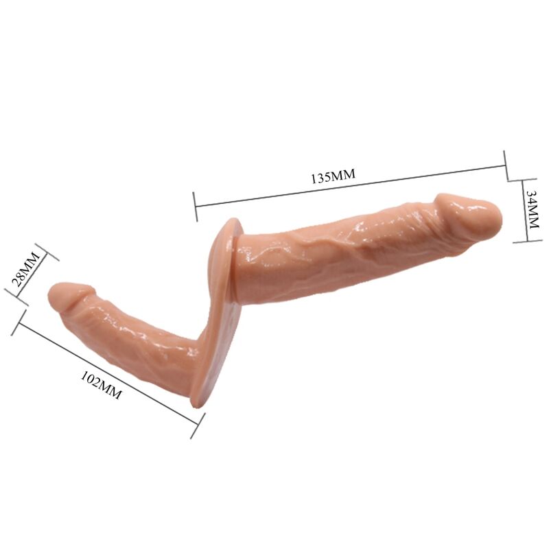 BAILE - BALLO ULTRA APPASSIONATA DOPPI DILDOS CON IMBRACATURA – Doppio pene – foto 3