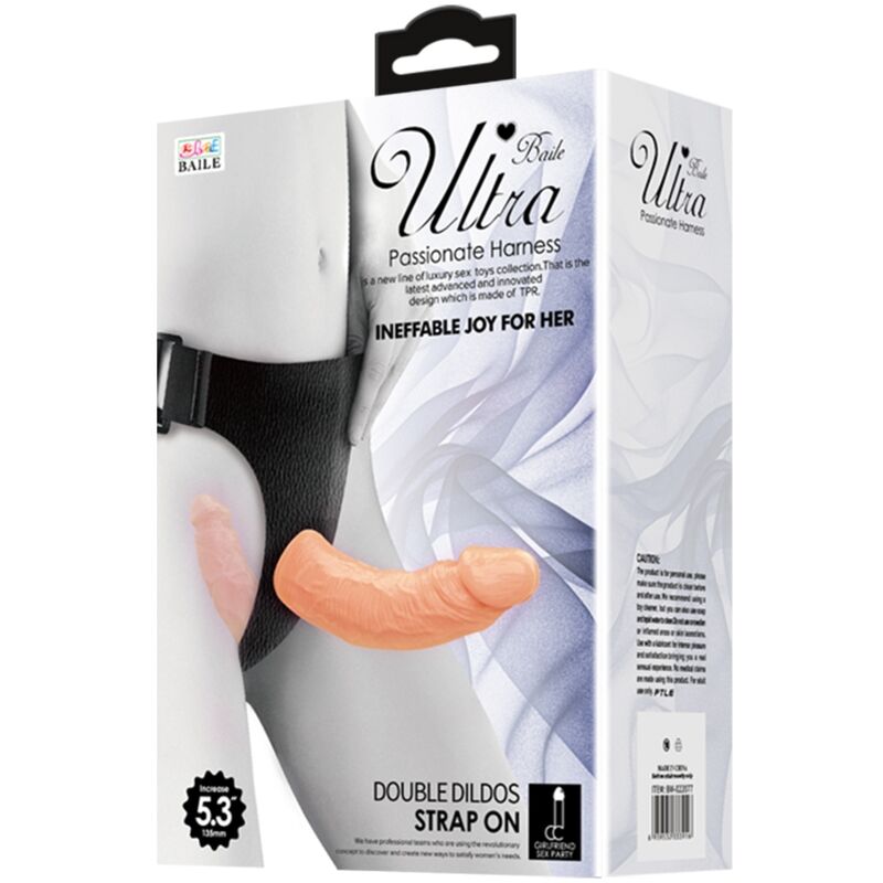 BAILE - BALLO ULTRA APPASSIONATA DOPPI DILDOS CON IMBRACATURA – Doppio pene – foto 4
