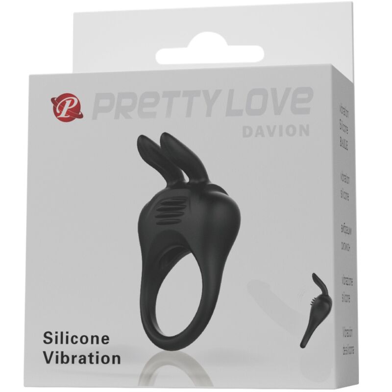 PRETTY LOVE - ANELLO VIBRATORE CONIGLIO DAVION – Cockring con vibrazione – foto 2