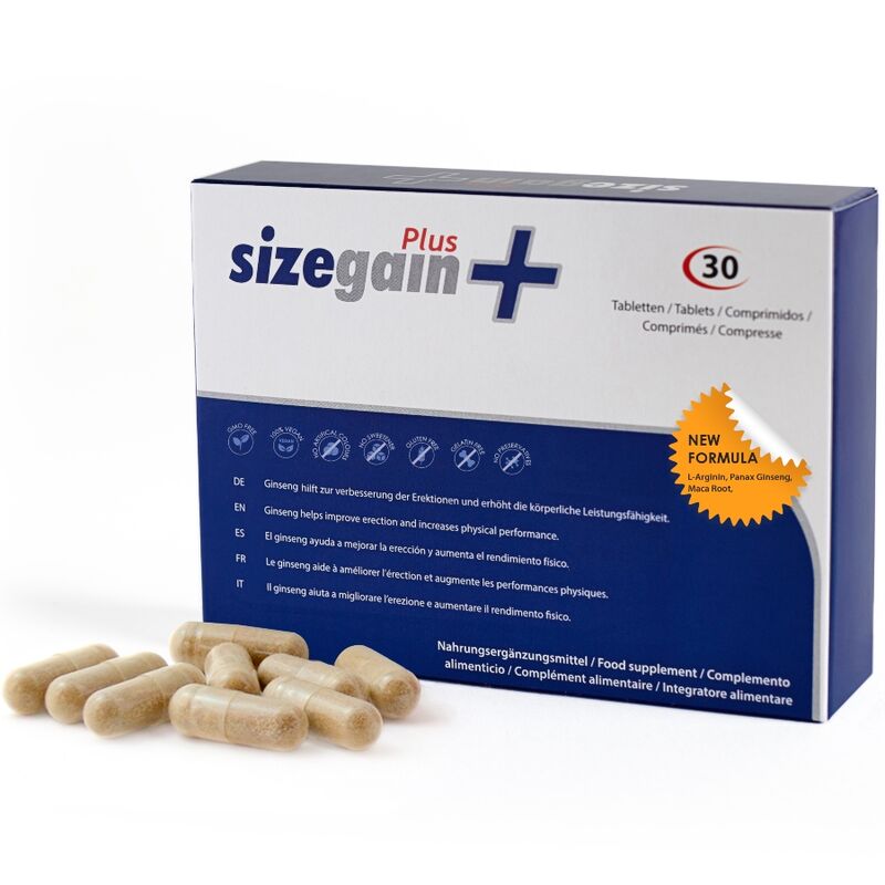 500 COSMETICS - PILLOLE DISIZEGAIN PLUS PER INGRANDIRE IL PENE – Pillole per uomini