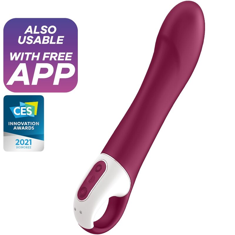 SATISFYER - VIBRATORE GSPOT GRANDE SODDISFACENTE – Vibratori HI-TECH
