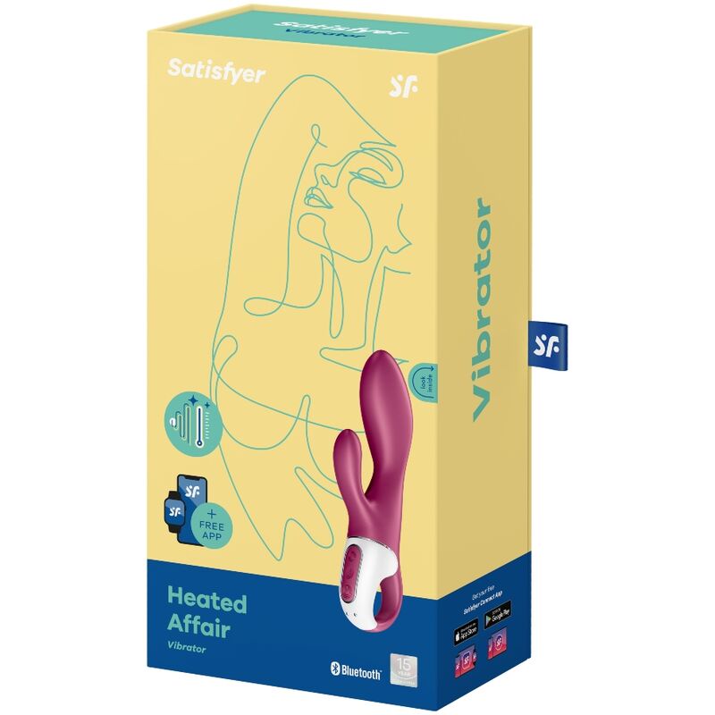 SATISFYER - VIBRATORE GSPOT HEATED AFFAIR – Vibratori HI-TECH – foto 4