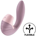 SATISFYER - STIMOLATOR E VIBRAZIONE SUPERNOVA ROSA – Stimolatore dell'aria nessuna vibrazione