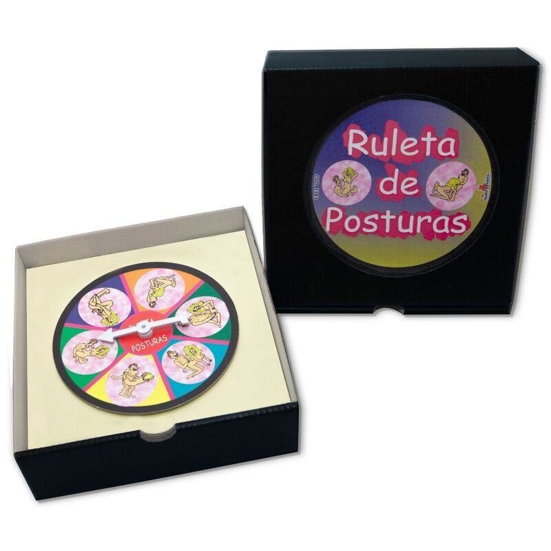 DIABLO PICANTE - GIOCO DI ROULETTE DELLE POSIZIONI SESSUALI – Giochi di coppia