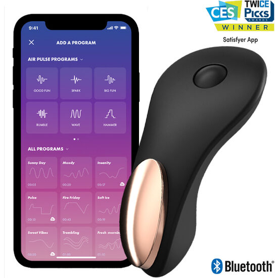 SATISFYER - PICCOLO VIBRATORE SEGRETO – Telecomando