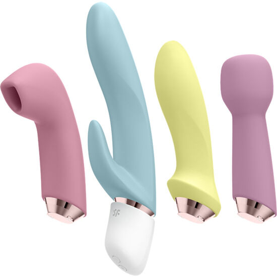 SATISFYER - MARVELOUS FOUR SET VIBRATORE E IMPULSO – kit Sex Toys