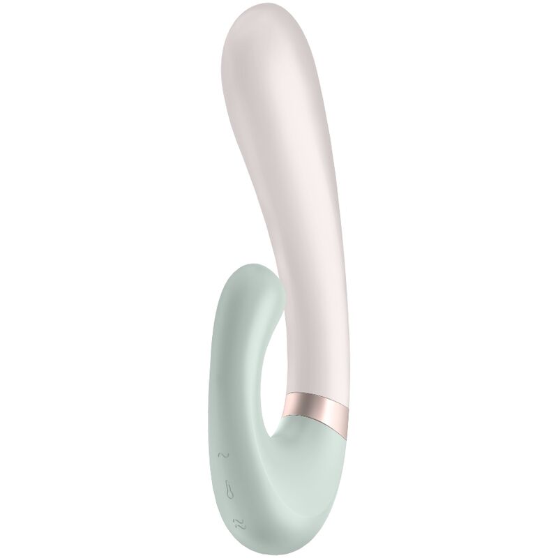 SATISFYER - APP VIBRATORE HEAT WAVE BIANCO – Vibratori con APP