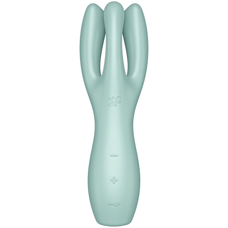 SATISFYER - VIBRATORE THREESOME 3 MENTA – Per il clitoride – foto 3