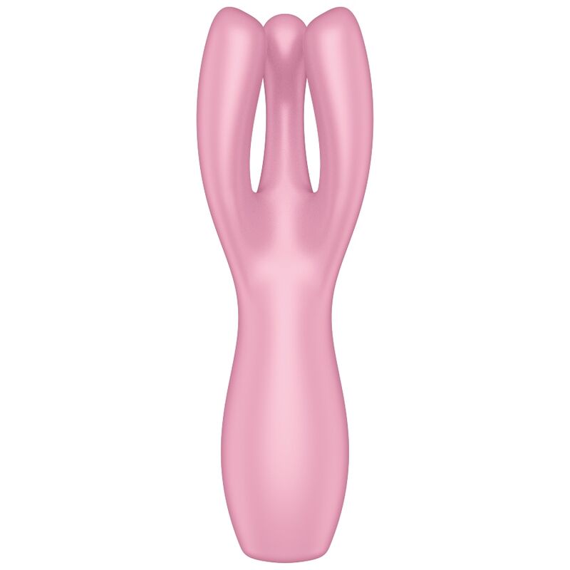 SATISFYER - VIBRATORE THREESOME 3 ROSA – Per il clitoride