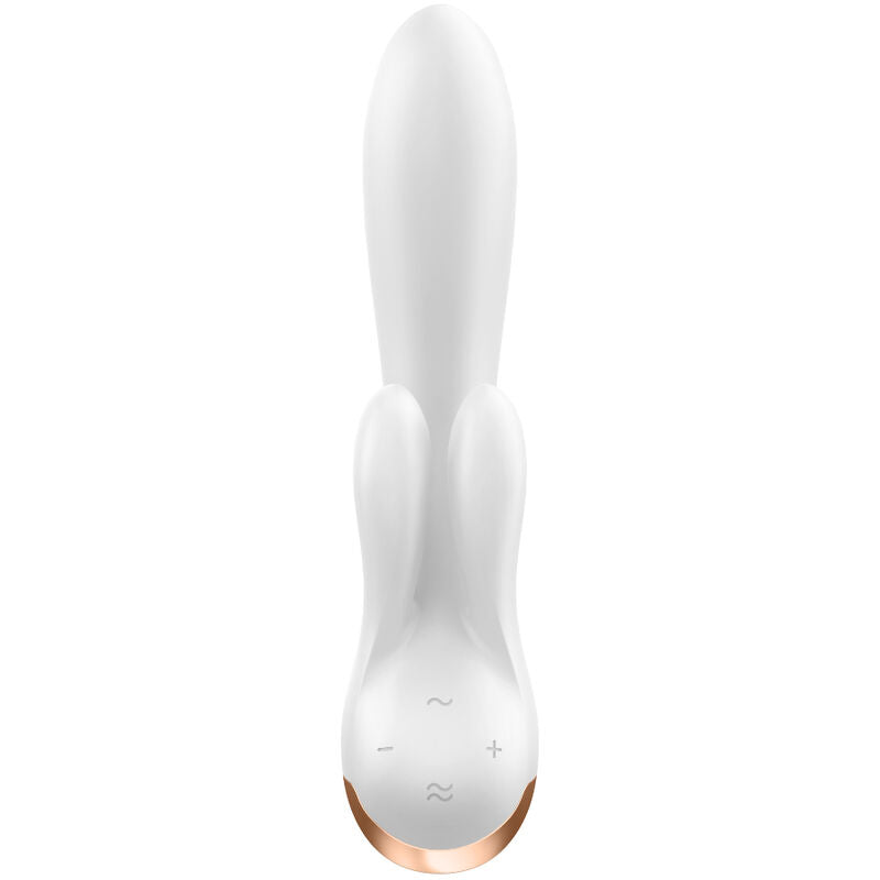 SATISFYER - APP VIBRATORE DOPPIO FLEX BIANCO – Vibratori con APP – foto 3