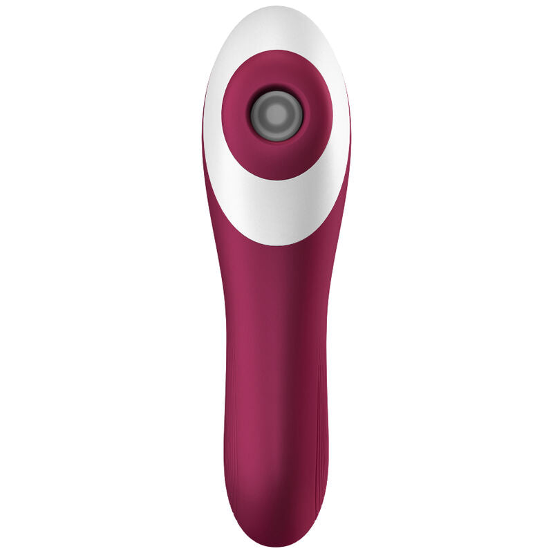 SATISFYER - VIBRATORE DUAL CRUSH AIR PULSE – Stimolatore dell'aria nessuna vibrazione – foto 2