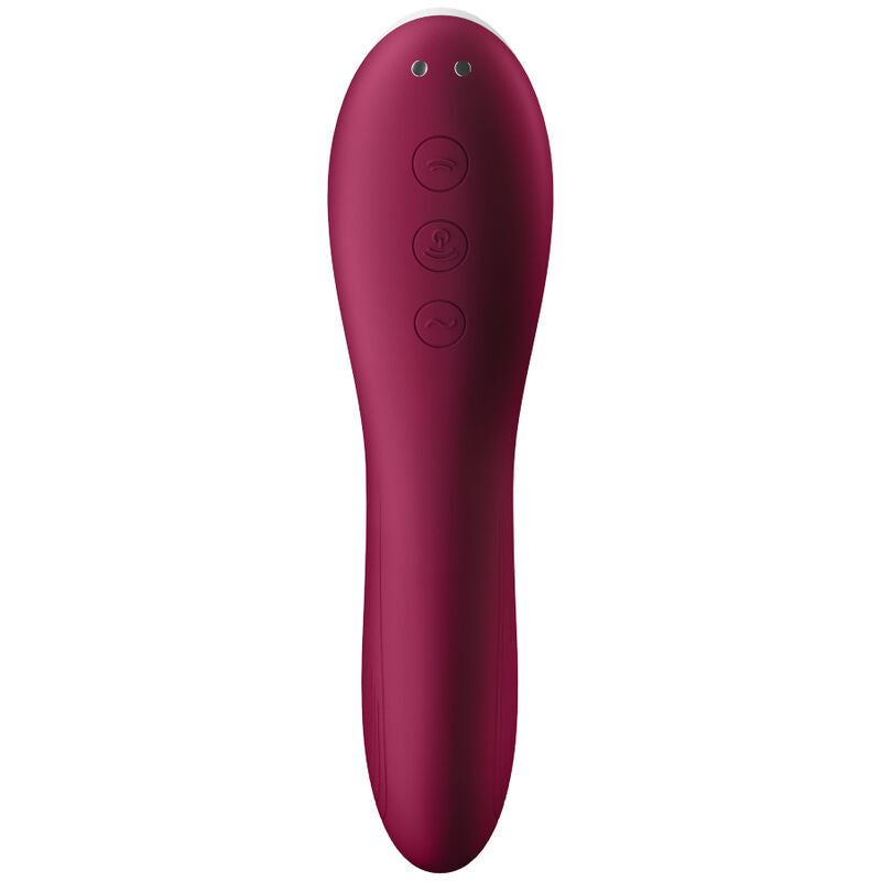 SATISFYER - VIBRATORE DUAL CRUSH AIR PULSE – Stimolatore dell'aria nessuna vibrazione – foto 3