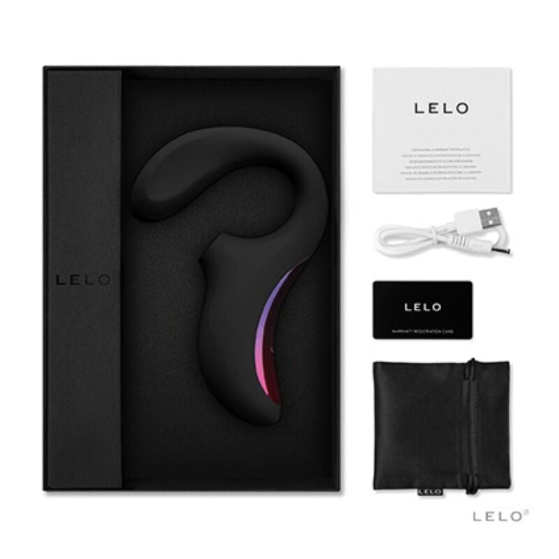LELO - ENIGMA CRUISE MASSAGGIATORE SONICO A DOPPIA STIMOLAZIONE NERO – Stimolatore dell'aria nessuna vibrazione – foto 4
