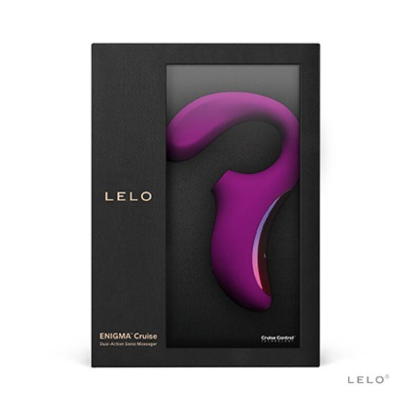 LELO - ENIGMA CRUISE MASSAGGIATORE SONICO A DOPPIA STIMOLAZIONE DEEP ROSE – Stimolatore dell'aria nessuna vibrazione – foto 3
