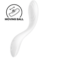 SATISFYER - VIBRATORE RRROLLING PLEASURE GSPOT BIANCO – Vibratori a punto G