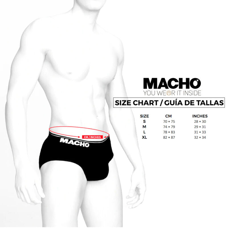 MACHO - MS24R SLIP ROSSO SCURO XL – Scivola – foto 4