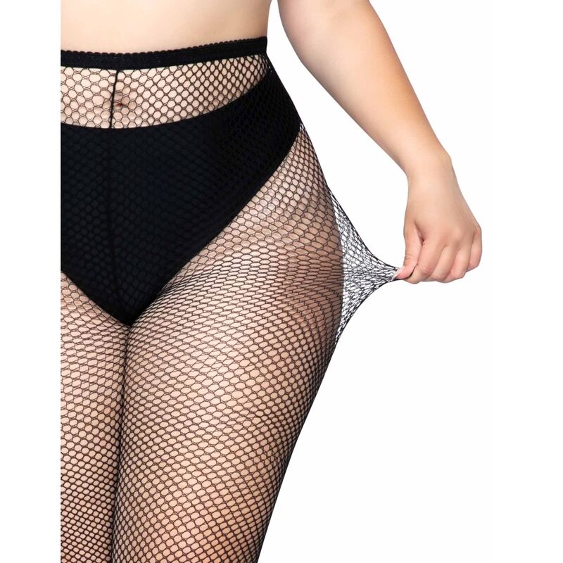 LEG AVENUE - COLLANT A RETE TAGLIA PLUS – Calzini – foto 2
