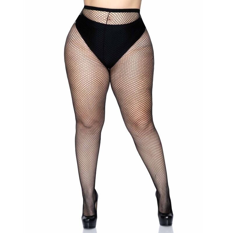 LEG AVENUE - COLLANT A RETE TAGLIA PLUS – Calzini