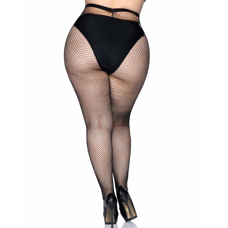 LEG AVENUE - COLLANT A RETE TAGLIA PLUS – Calzini – foto 4