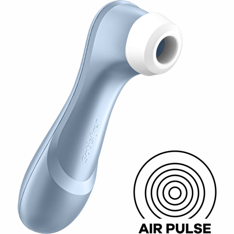 SATISFYER - STIMOLATORE PRO 2 BLU – Stimolatore dell'aria nessuna vibrazione