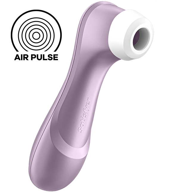 SATISFYER - STIMOLATORE PRO 2 VIOLA – Stimolatore dell'aria nessuna vibrazione