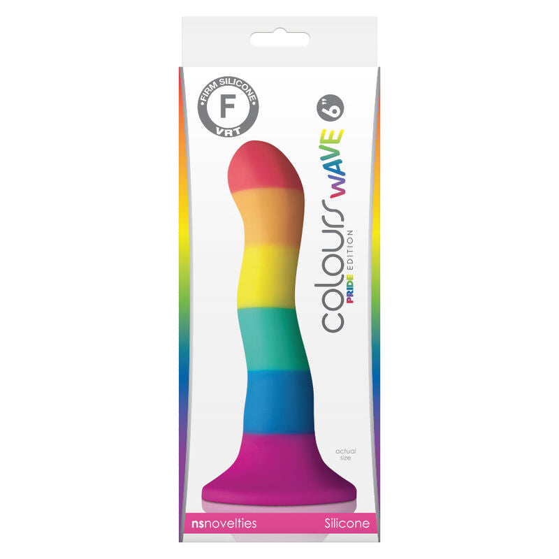 PRIDE - BANDIERA LGBT DILDO WAVE 17 CM – Peni realistici – foto 2