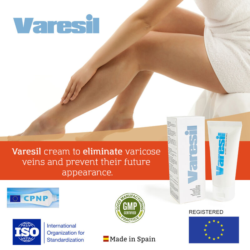 500 COSMETICS - VARESIL CREMA TRATTAMENTO PER VENE VARICOSE – Lozione per il corpo – foto 2