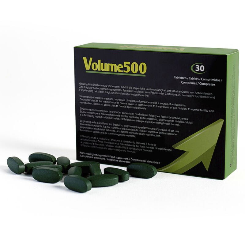 500 COSMETICS - VOLUME 500 AUMENTA LA QUANTITÀ E LA QUALITÀ DELLO SPERMA – Booster del volume dello sperma
