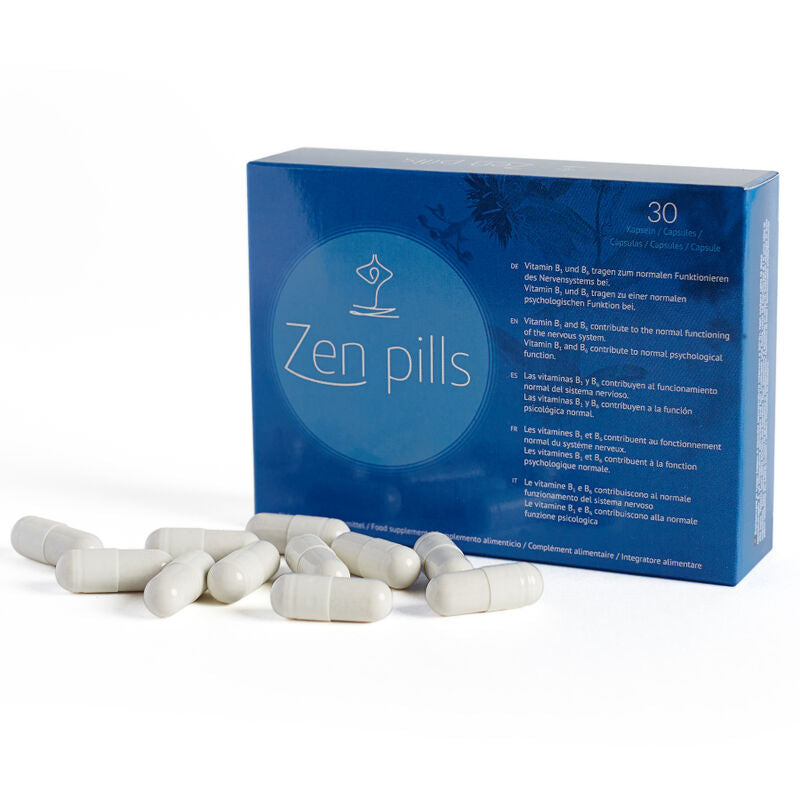 500 COSMETICS - ZEN PILLS CAPSULE PER RIDURRE L'ANSIA – Pillole unisex
