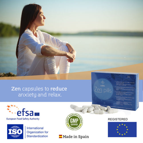 500 COSMETICS - ZEN PILLS CAPSULE PER RIDURRE L'ANSIA – Pillole unisex – foto 2