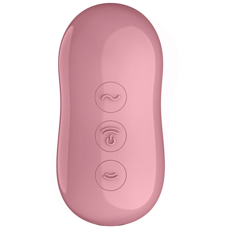 SATISFYER - STIMOLATORE E VIBRATORE D'ARIA PER ZUCCHERO DI COTONE ROSA – Stimolatore dell'aria nessuna vibrazione – foto 2