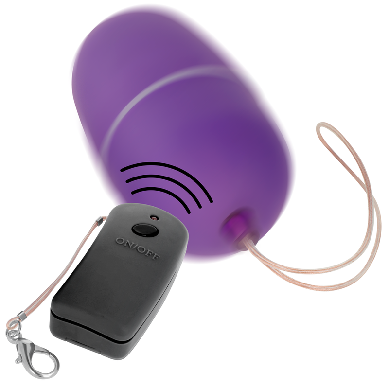ONLINE - UOVO VIBRANTE CON TELECOMANDO LILLA – Telecomando