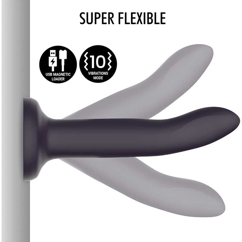 MYTHOLOGY DUMAN MYSTIC DILDO S - VIBRATORE WATCHME COMPATIBILE CON TECNOLOGIA WIRELESS – Telecomando – foto 7