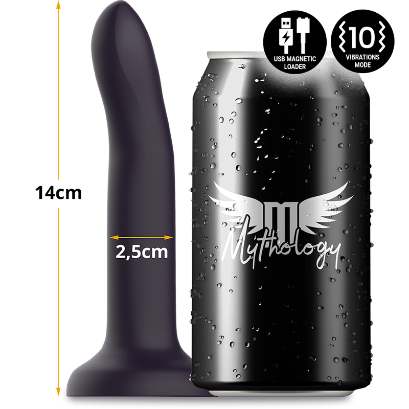 MYTHOLOGY DUMAN MYSTIC DILDO S - VIBRATORE WATCHME COMPATIBILE CON TECNOLOGIA WIRELESS – Telecomando – foto 4